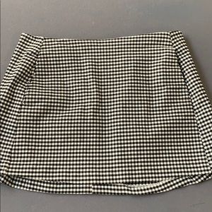 urban outfitters gingham skirt